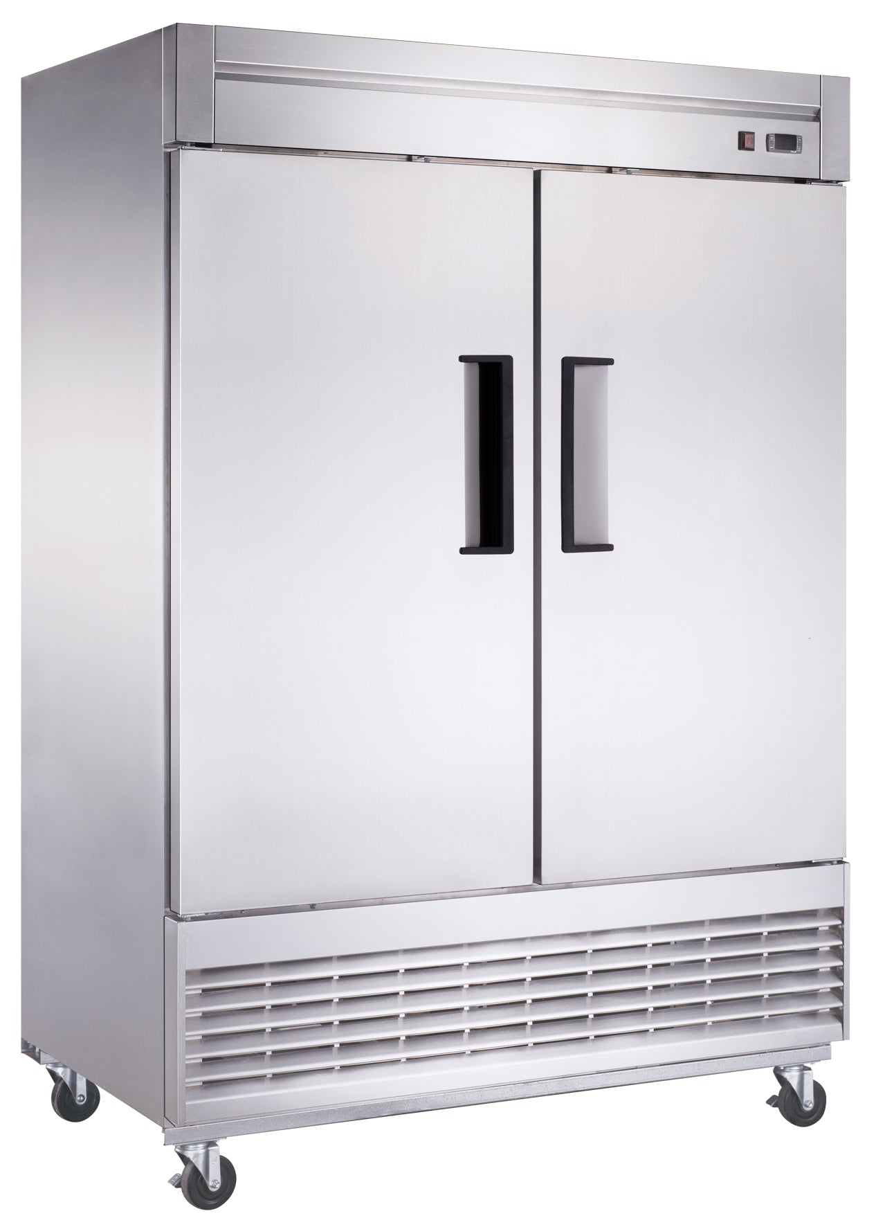 West Kitchen W56R 55 Reach In Refrigerator With 2 Solid Doors   WT55R 