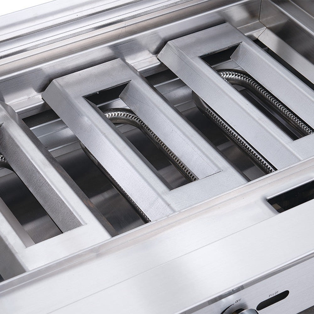 a close up of a grill with a grill grate