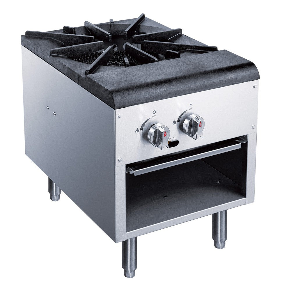 West Kitchen WCSP1 Gas 2 Burner Stock Pot Range | High-Power Cooking